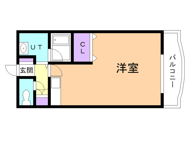 ガーネットの間取り