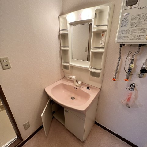 ガーネットの洗面所