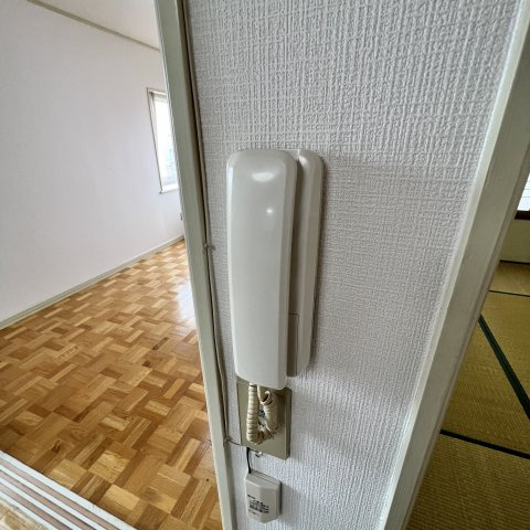 山田ハイツのバルコニー