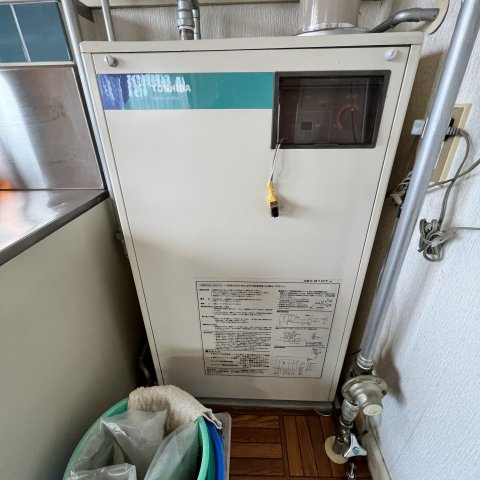 山田ハイツのバルコニー