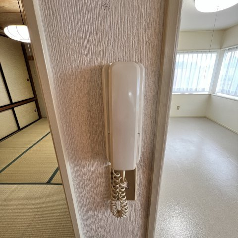 山田ハイツのバルコニー