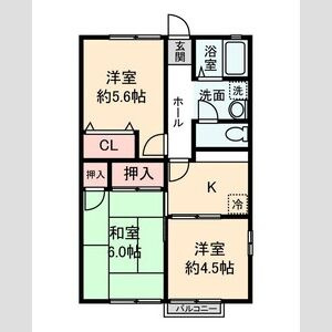 【間取り】 | ビブレ戸ケ崎