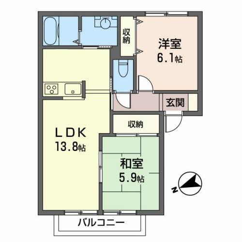 ＳＯＬ．ＬＥＶＡＮＴＥⅥの間取り