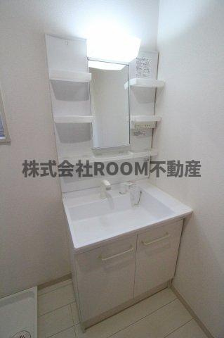 CUORE　KANADA　の洗面所|広い洗面スペース