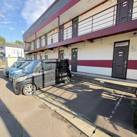 チェリーベルグの駐車場