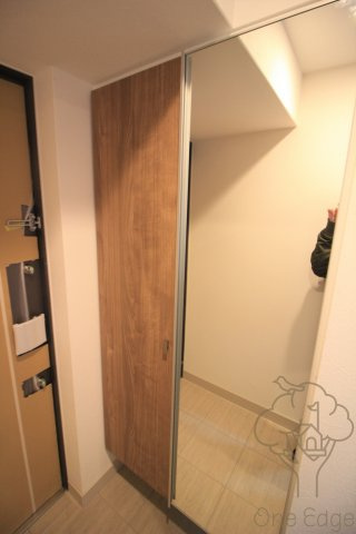 アルグラッド福島SOUTHの玄関