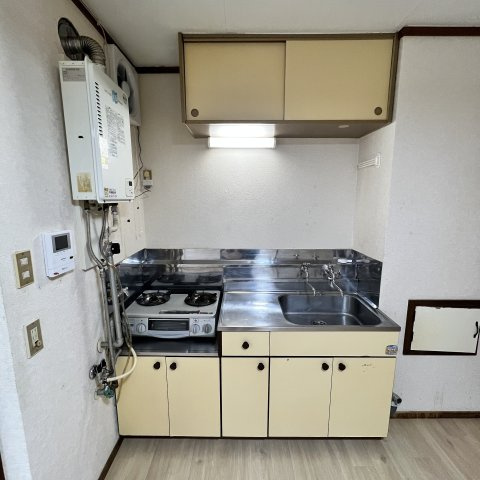 蘭東コーポのキッチン