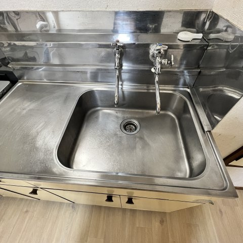 蘭東コーポの洗面所