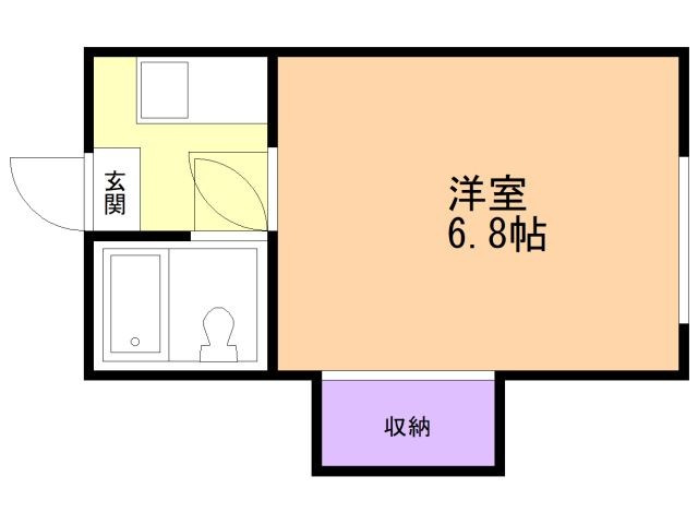 コーポ藤川の間取り