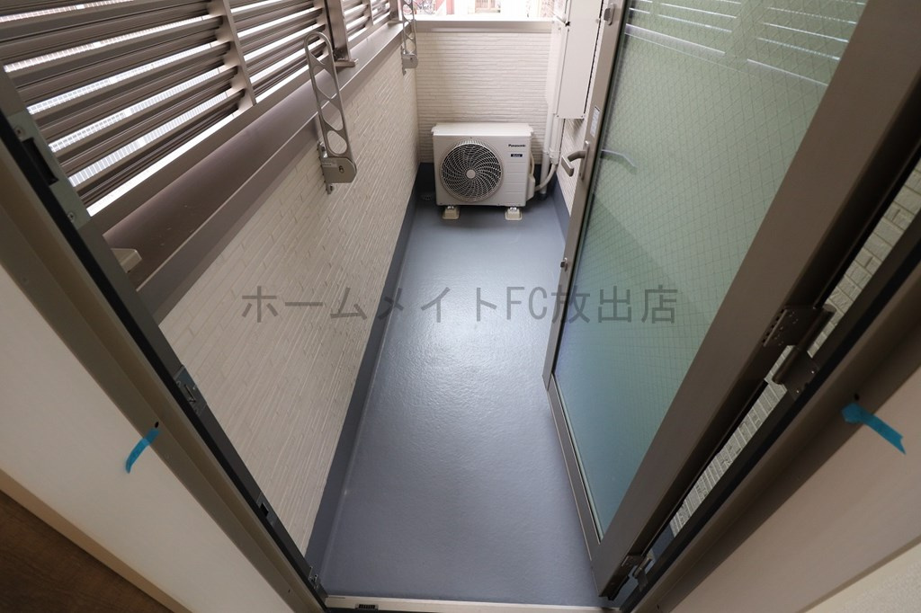 フジパレス城東諏訪サウスⅤ番館のバルコニー