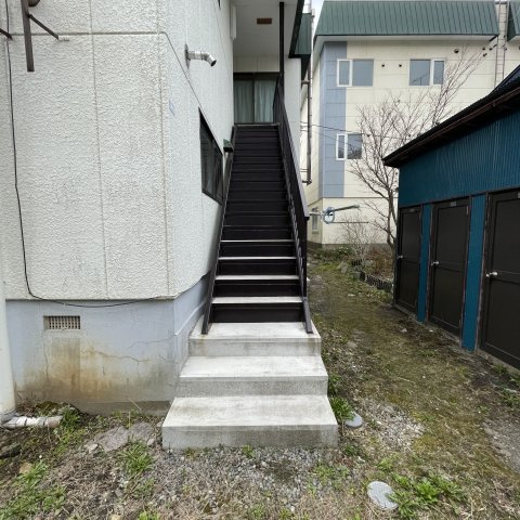 グリーンハイツのエントランス