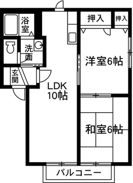 【間取り】 | ボヌール | 間取り図が現状と異なる場合、現状を優先します。