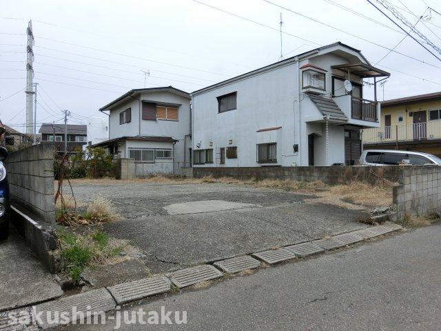 八千代台東３丁目　売地の前面道路含む現地写真|八千代台東３丁目　売地　建築条件なし　約４９坪の整形地　南西道路面　