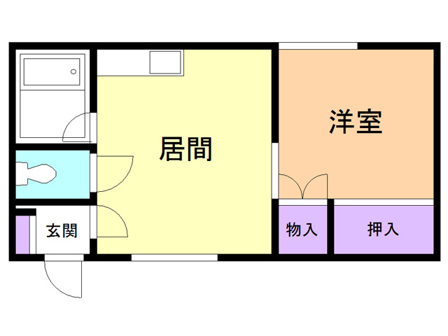 ハイツサンサーラの間取り
