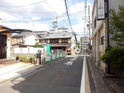 ベリエ茶五の周辺|前面道路