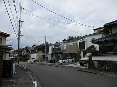 【前面道路含む現地写真】 | 広島市佐伯区美鈴が丘東４丁目 美鈴が丘