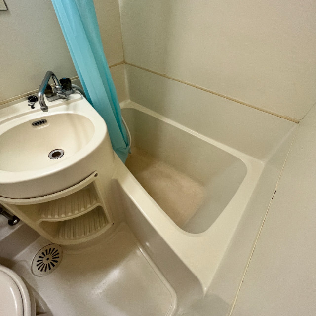 コーポあなやまの浴室