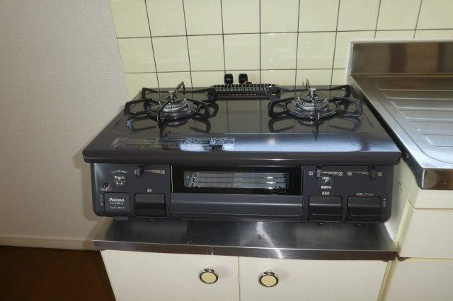 フリージア倉敷のキッチン|2口ガスコンロ