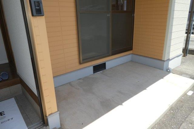 フリージア倉敷の庭|テラス