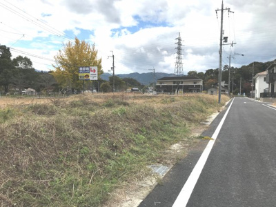【前面道路含む現地写真】 | 大津市本堅田6丁目1　分譲地