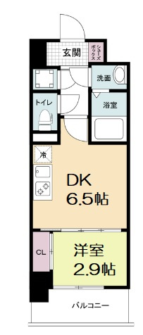 【間取り】 | アドバンス難波ラシュレ
