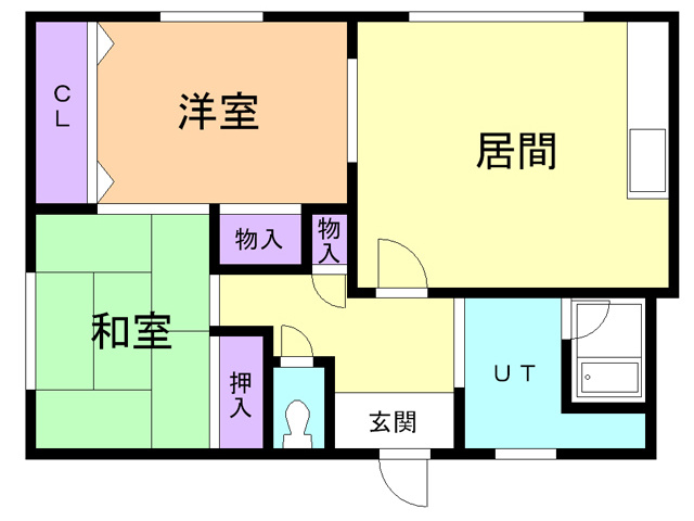 三和アパートの間取り
