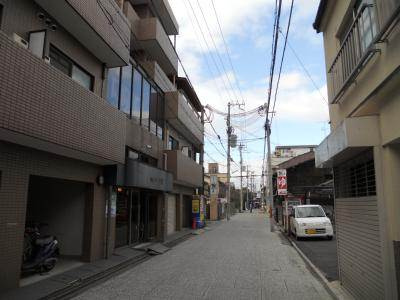 ヴィラパークサイドの地図|前面道路