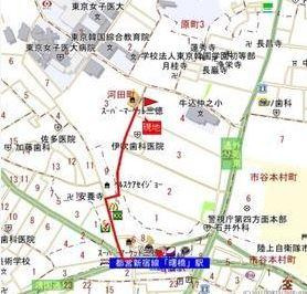 コロネード市ヶ谷の地図|コロネード市ヶ谷