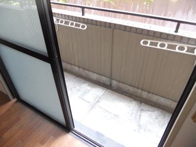 ホライズン衣棚のバルコニー