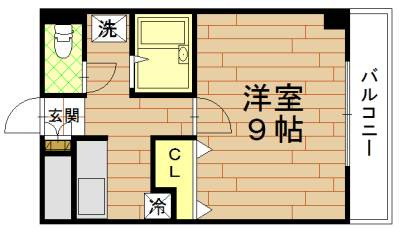 ホライズン衣棚の間取り