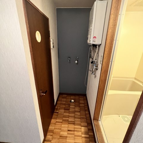 プラザユーホームの玄関