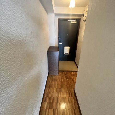 プラザユーホームの玄関