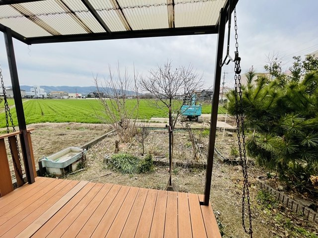 鶴田借家の展望
