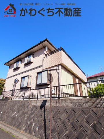 【外観】 | ★内覧予約で新米2kg★バス停 地区センターから徒歩4分。南向台小学校・渡利中学校エリアです。