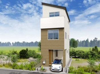 葛飾区堀切２丁目　新築戸建ての外観