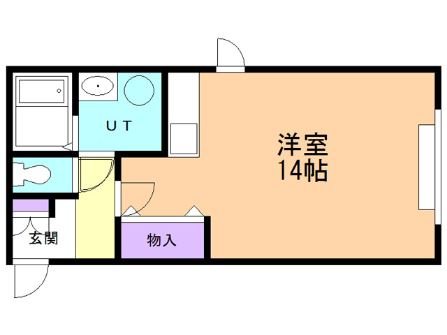 ダンデライオンの間取り