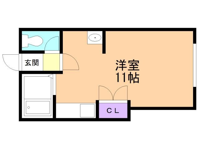 学）大昭グリーンヒル３の間取り