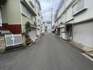 大東市北条4丁目中古戸建ての前面道路含む現地写真|前面道路含む現地写真です
