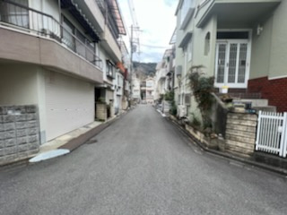 大東市北条4丁目中古戸建ての前面道路含む現地写真|前面道路含む現地写真です