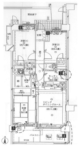 JR南武線「矢向」川崎ハイライズの画像