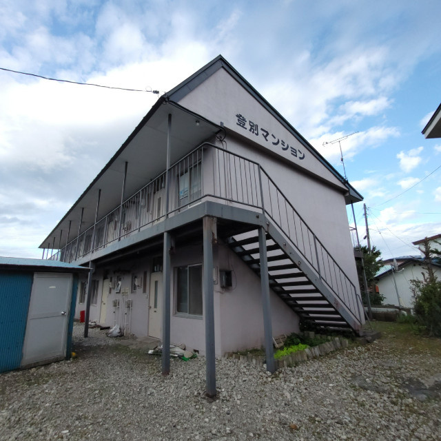 登別マンションのエントランス