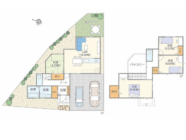 【間取り】 | 山科区西野山中鳥井町　中古戸建