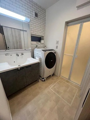 【洗面所】 | 山科区西野山中鳥井町　中古戸建