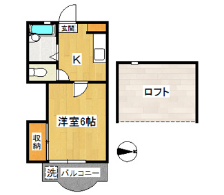 【間取り】 | ホワイトキャッスル萩山