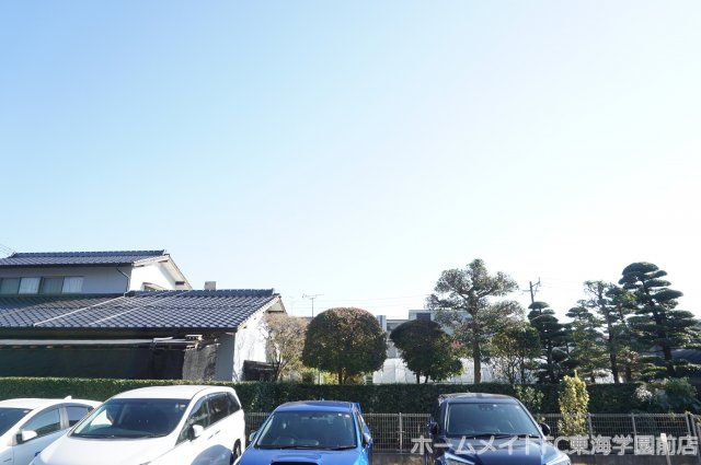 熊本市東区長嶺南３丁目のアパートの展望