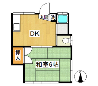 【間取り】 | 松江荘