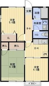 ビブレ戸ケ崎の間取り