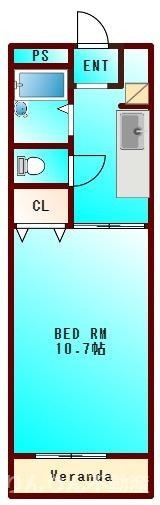 【間取り】 | レジデンス南昭和