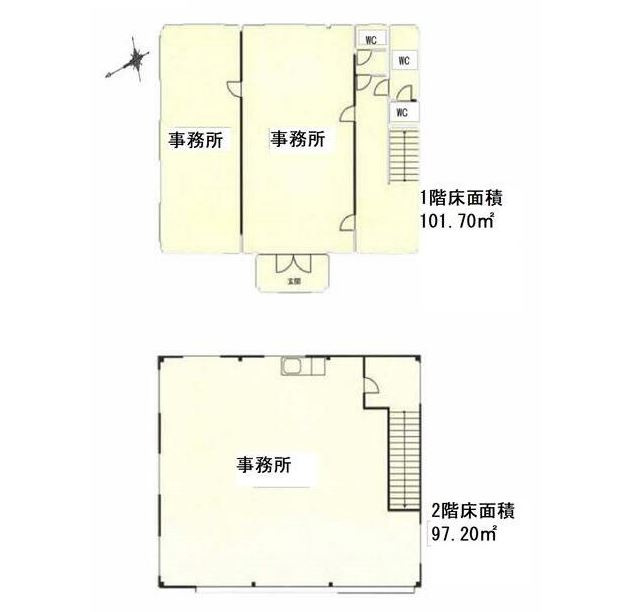 坂東市辺田の間取り