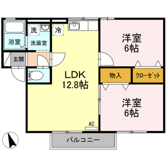 【間取り】 | ウィルモア　さくら野